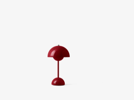 Flowerpot VP9 - Vermilion Red