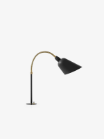 Bellevue Plug-In Table Lamp AJ11, Black/Brass, W/Switch