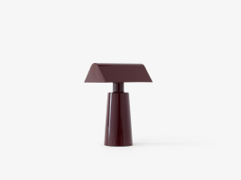 Caret MF1, Portable Table Lamp, Dark Burgundy