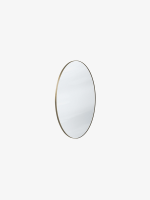 Amore Mirror SC56, Bronzed Brass Frame, Silver Colored Mirror, Ø: 70 cm