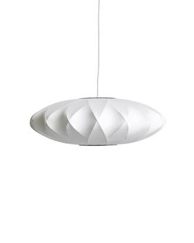 Nelson Pendant - Saucer Crisscross Bubble Pendant