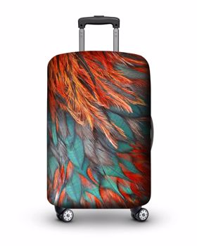 Luggage cover Red Bird