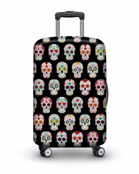 Luggage cover Skulls